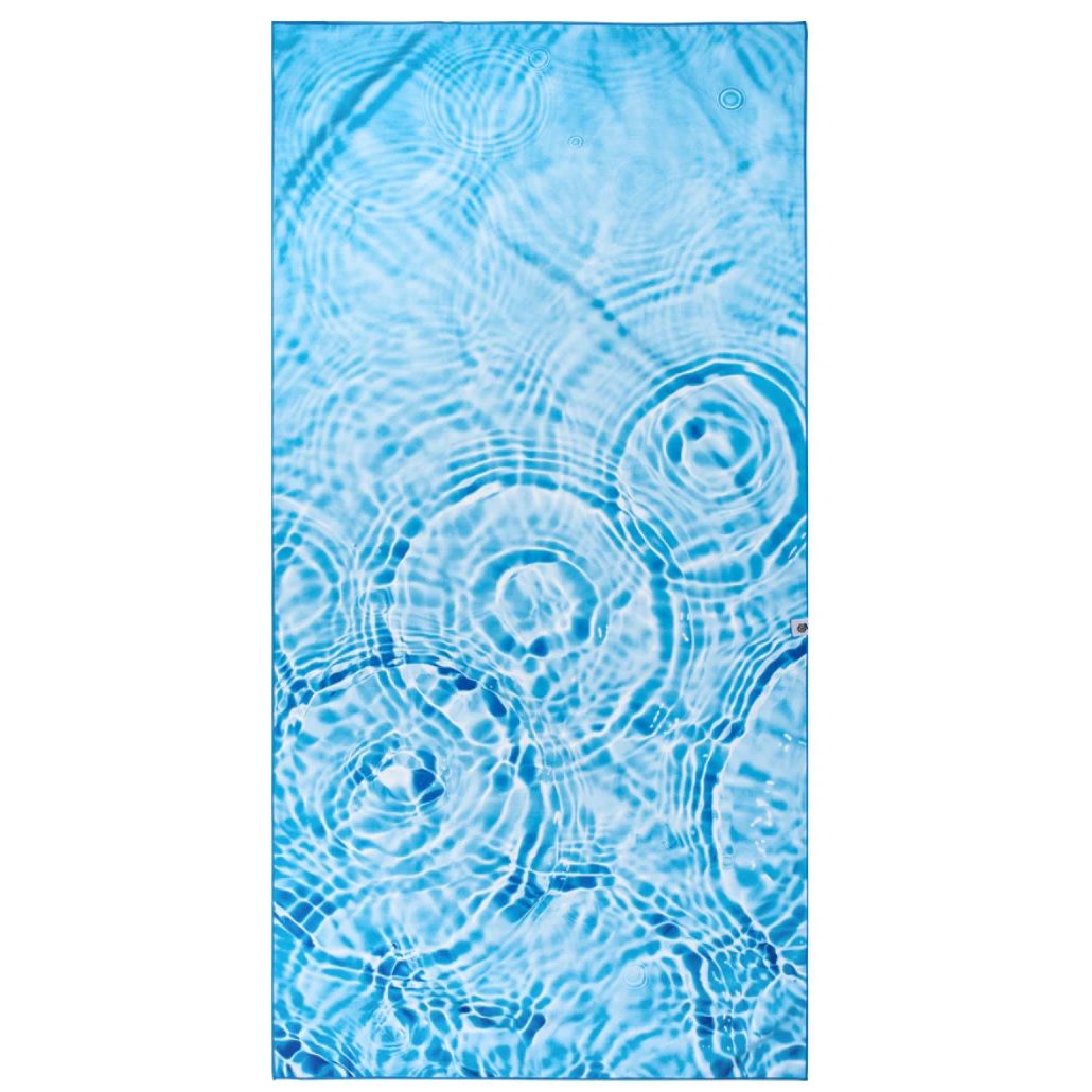 WACI JUMBO PATTERNED BEACH TOWEL (J24-001) RIPPLES