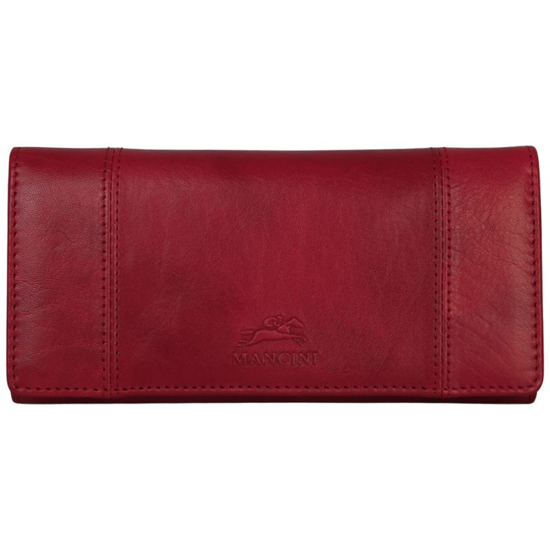 PELLE D'ORO LADIES RFID TRIFOLD WALLET (500-54296)