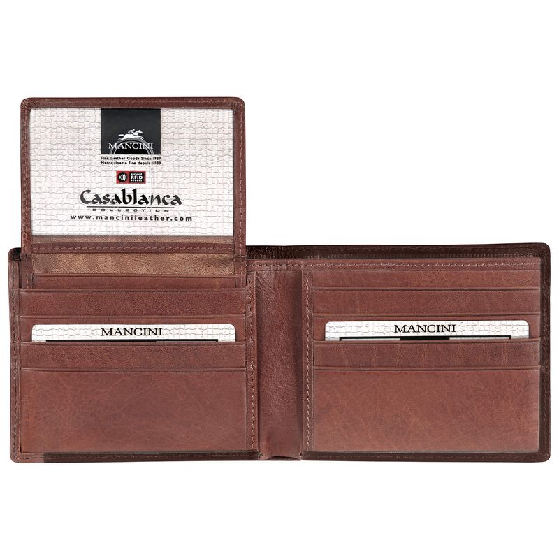 MEN&#39;S CASABLANCA BILLFOLD WITH REMOVABLE PASSCASE (8700851)