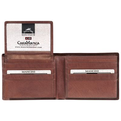 MEN&#39;S CASABLANCA BILLFOLD WITH REMOVABLE PASSCASE (8700851)