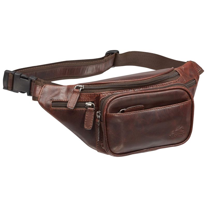 BUFFALO LEATHER WAIST BAG (99-54210