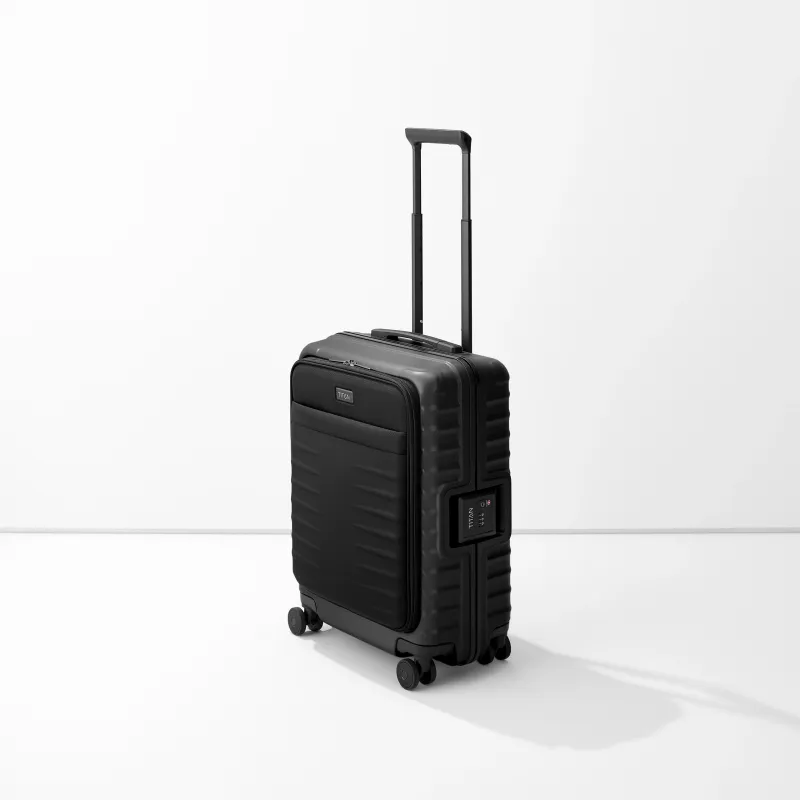 OVERSEAS 4-WHEEL TROLLEY FRONT POCKET CARRY-ON SVT (3000149)