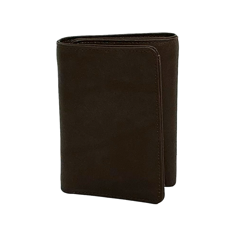 DERBY TRI-FOLD LEATHER WALLET (DR-8209)