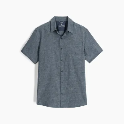 MEN'S AMP LITE II SHORT SLEEVE (Y12600135-419) DEEP BLUE HTR