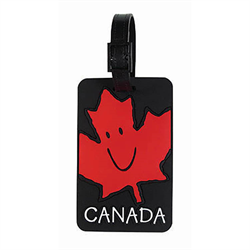 LUGGAGE TAGS HAPPY LEAF