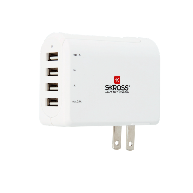 US USB CHARGER 4 PORT (2.800100)