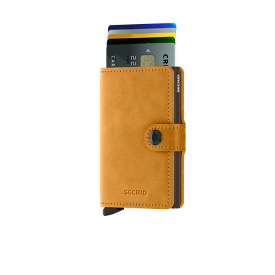 MINIWALLET VINTAGE OCHRE