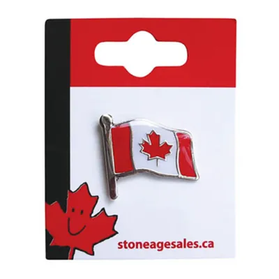 CANADA LAPEL PIN, WAVY (60970)