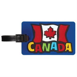 LUGGAGE TAG, FUNKY FLAG (51422)