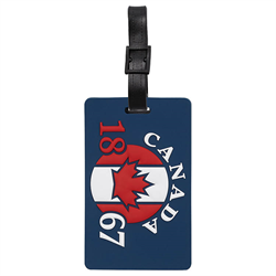 LUGGAGE TAGS CIRCLE FLAG (51427)