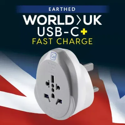 WORLD-UK USB-C ADAPTER + 25W (622.201) WHITE