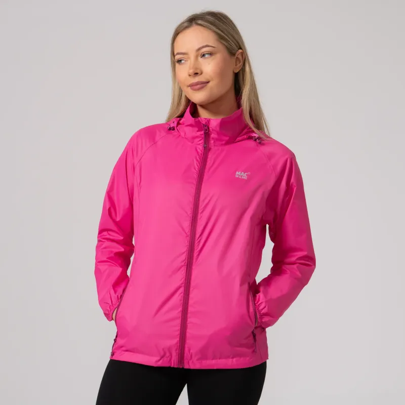ORIGIN II PACKABLE UNISEX RAIN JACKET PINK