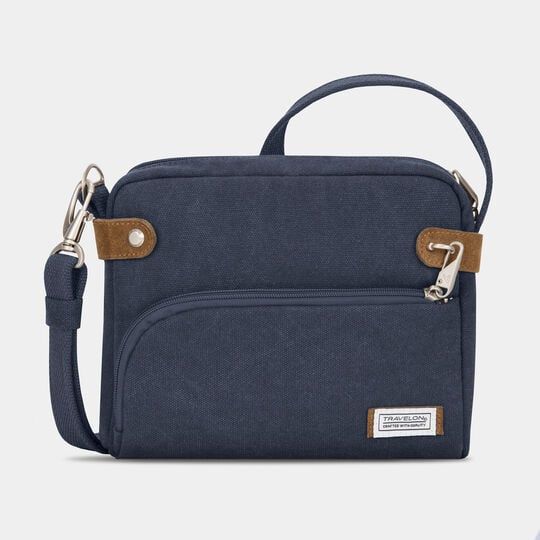 HERITAGE ANTI-THEFT CROSSBODY (33071), Color: INDIGO