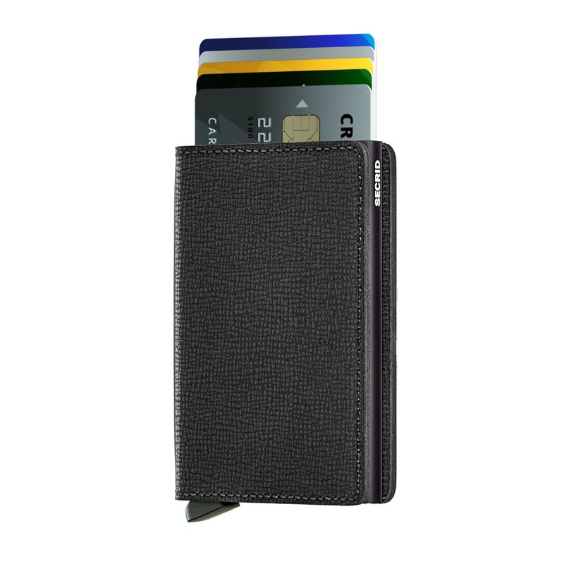 SLIMWALLET CRISPLE BLACK