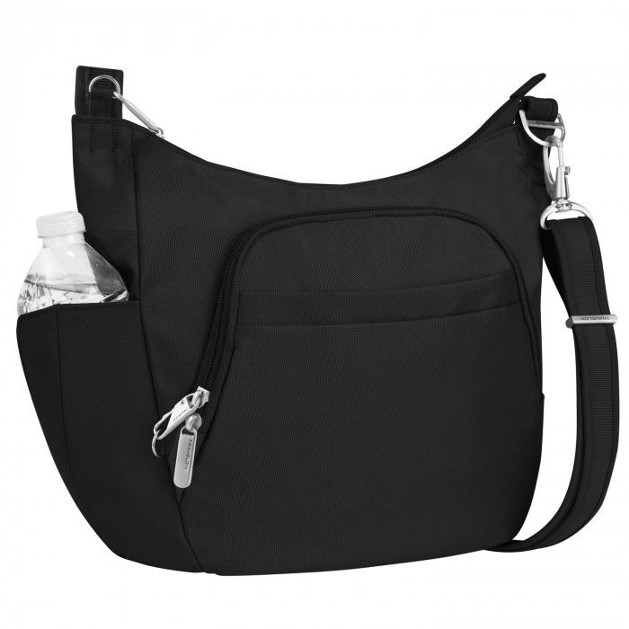ANTI-THEFT CLASSIC CROSSBODY BUCKET BAG (42757, Color: 500) BLACK