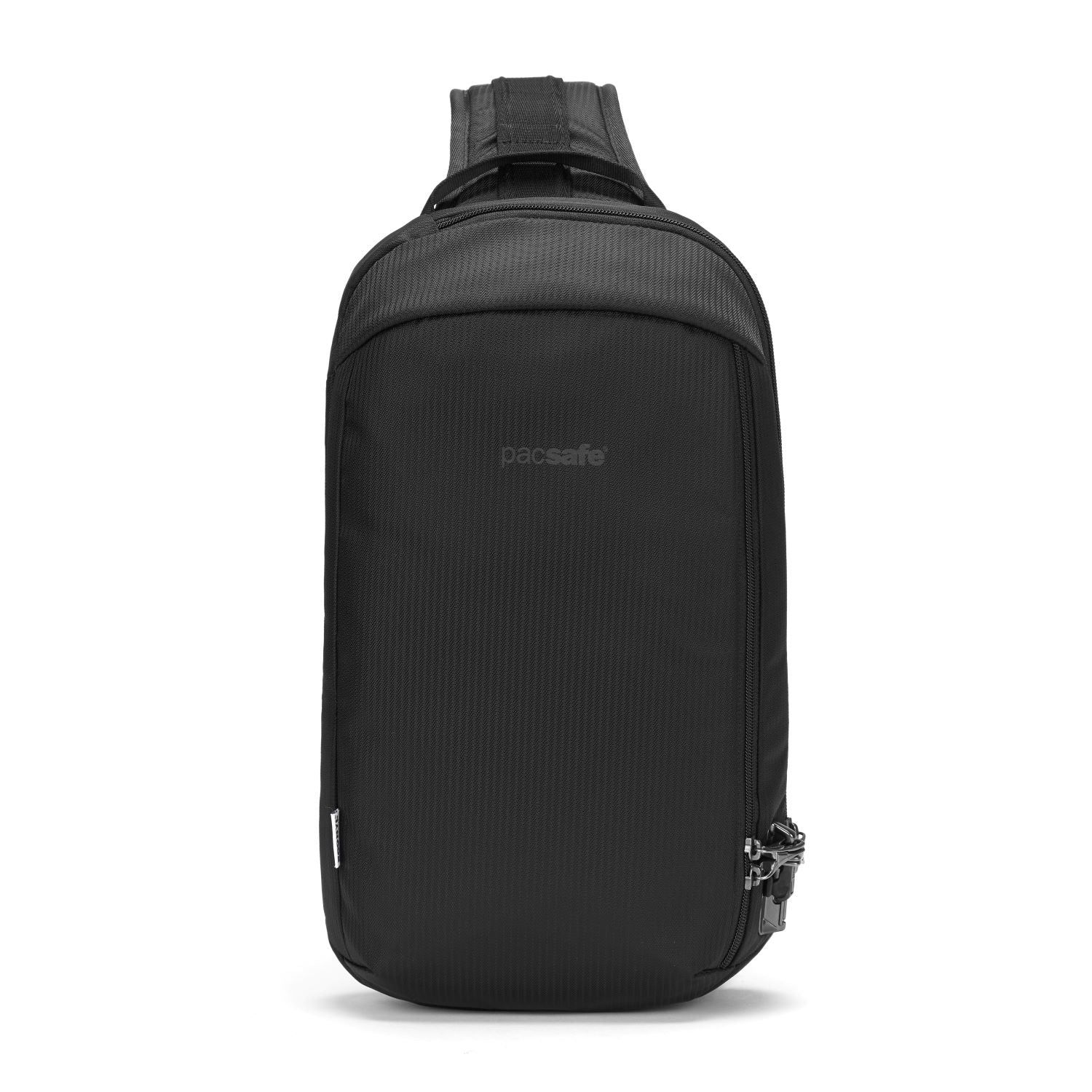 V ANTI-THEFT TECH SLING PACK  (60221), Color: JET BLACK (130)