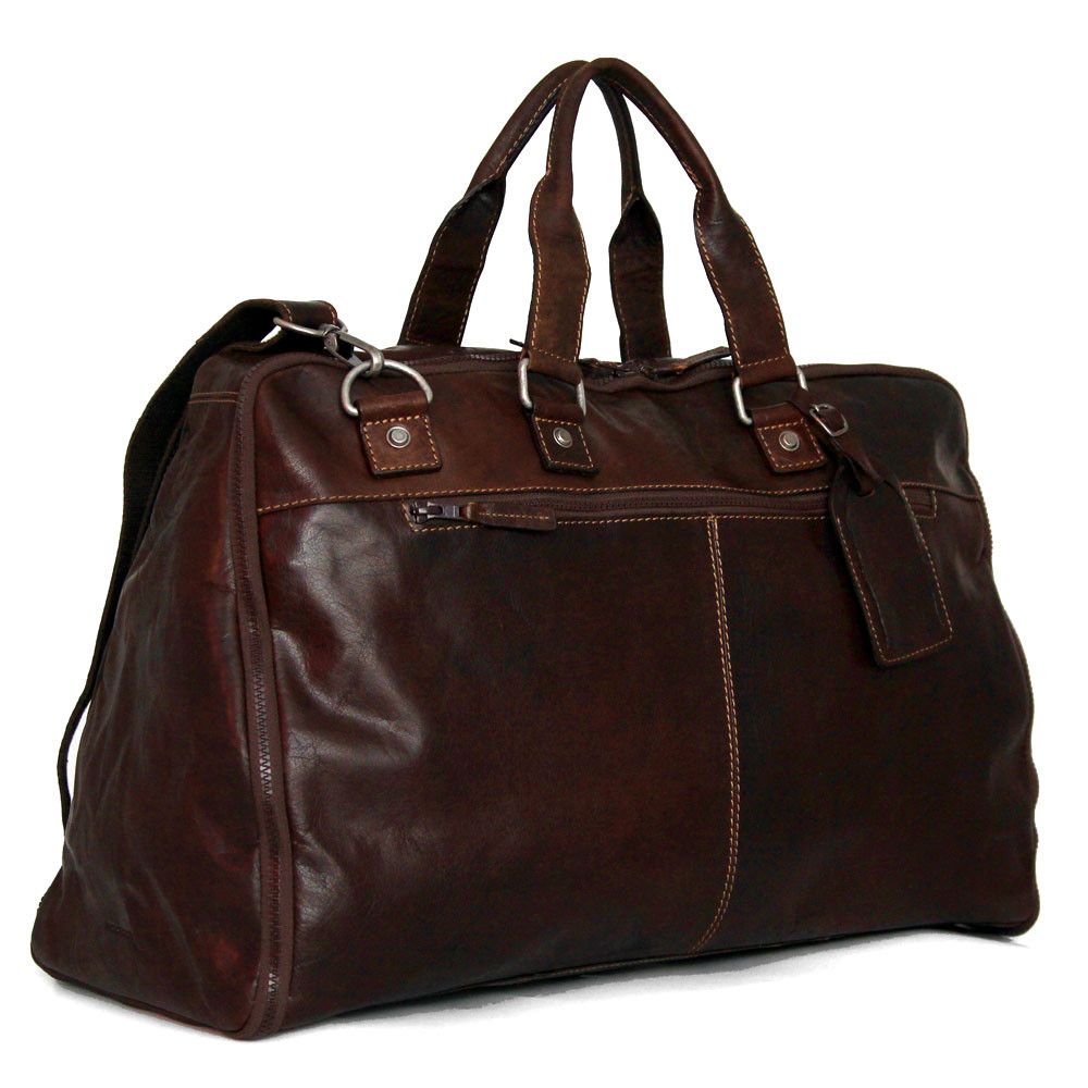 Voyager Large Convertible Valet Bag #7550, Color: Brown