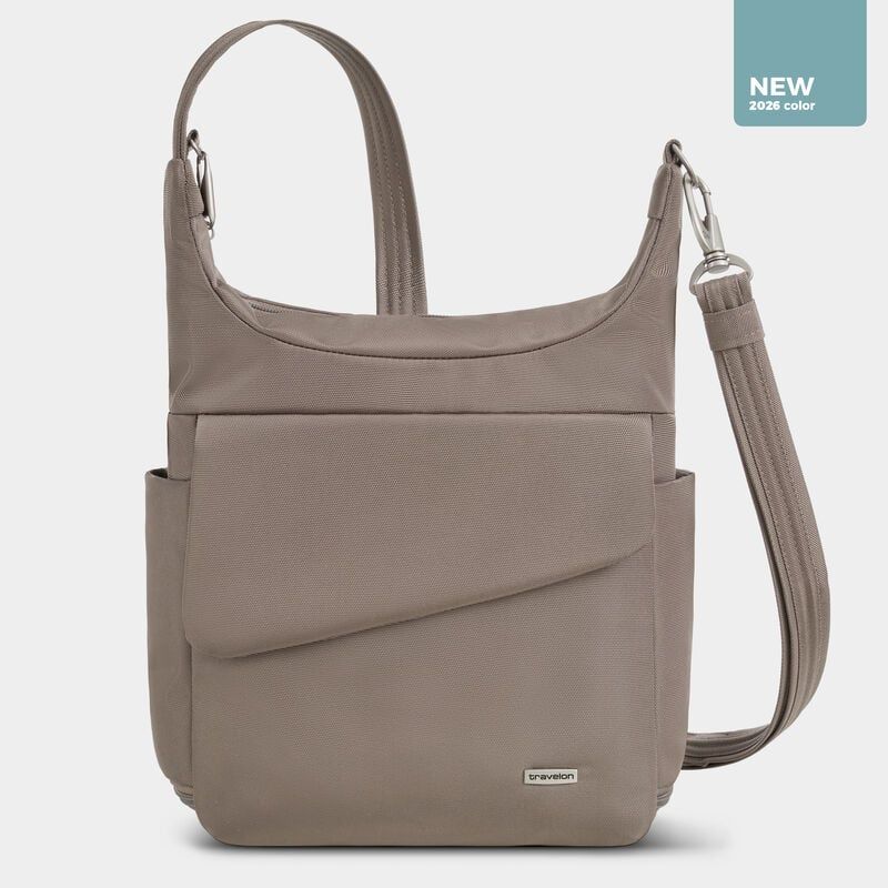 CLASSIC ANTI-THEFT MESSENGER BAG (42242), Color: 735 HAZELNUT