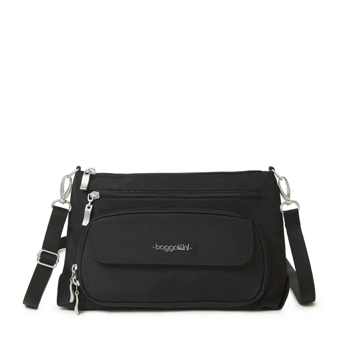 ORIGINAL RFID EVERYDAY CROSSBODY BAG (OEV523), Color: BLACK