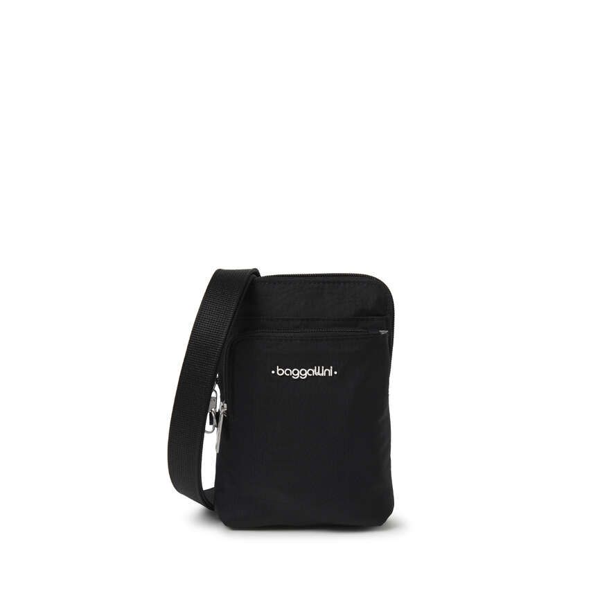 SECURTEX ANTI-THEFT ACTIVITY CROSSBODY (AAC459), Color: BLACK