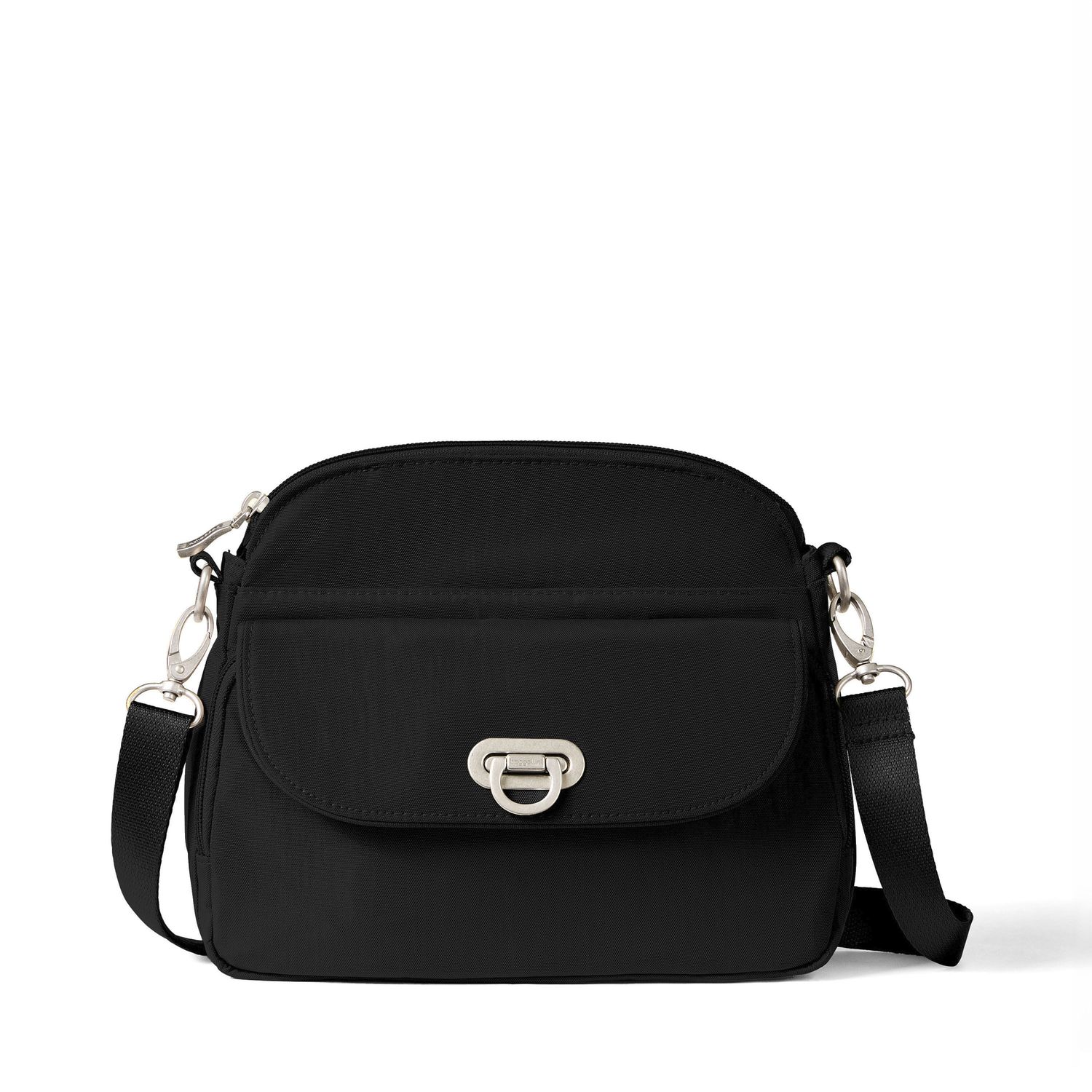 COASTAL FLIP LOCK CROSSBODY (CFC960), Color: BLACK