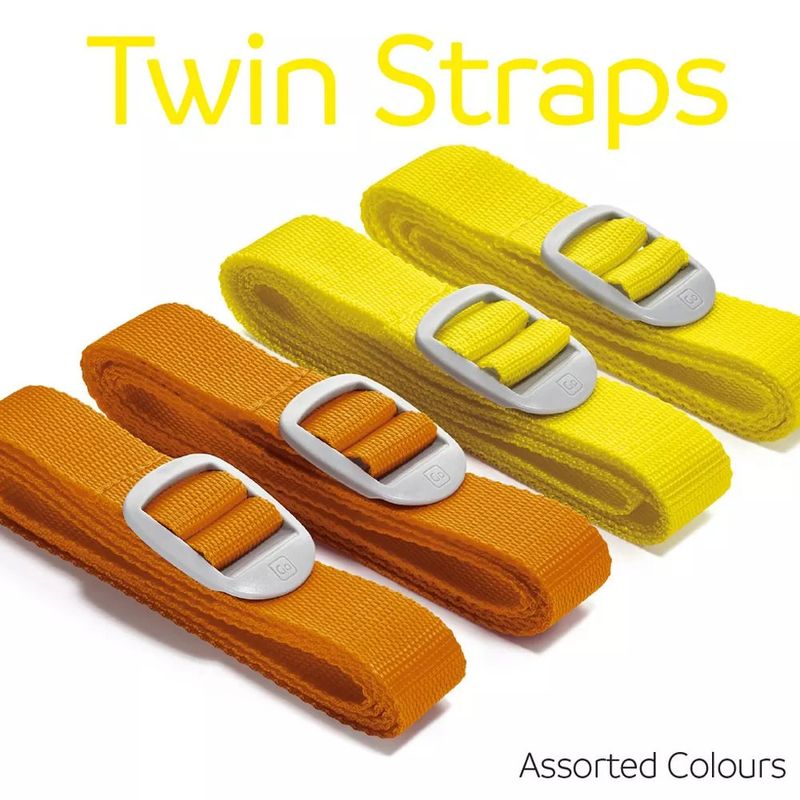 LUGGAGE STRAPS 2PK (225.301) ASSORTED COLOURS