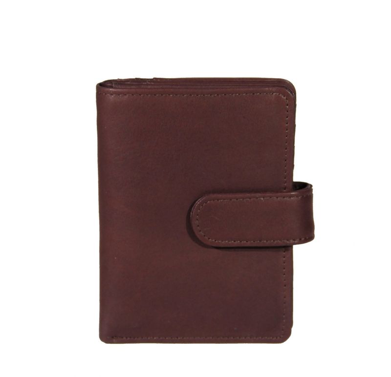 SHOW CASE WALLET CENTRE WING (FB-1938) BROWN
