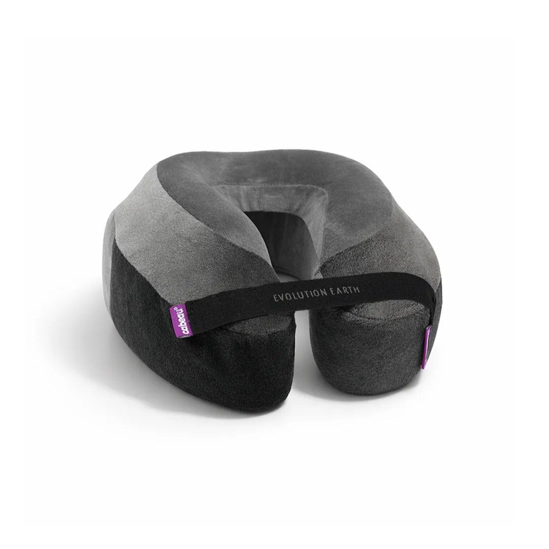 EVOLUTION TRAVEL PILLOW EARTH WIND BLACK GRAY (EVEP3136)