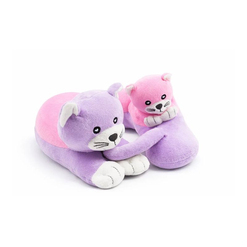 EVOLUTION KIDS TRAVEL PILLOW KITTENS (EVKP6304)