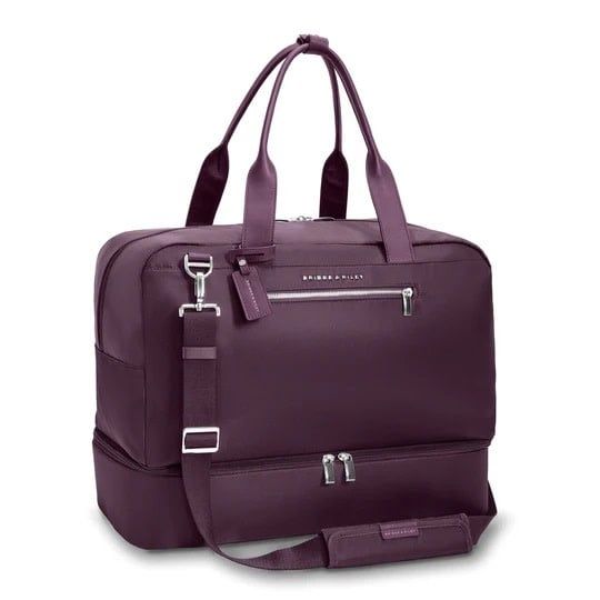 RHAPSODY WEEKENDER TOTE (PD280-64) PLUM