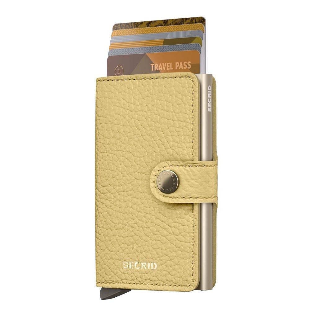 MINIWALLET PEBBLE, Color: BUTTER YELLOW