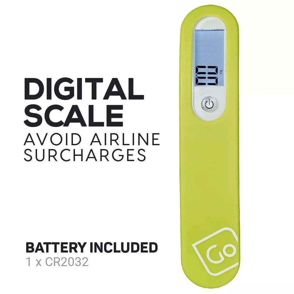 DIGITAL LUGGAGE SCALE (2000.101) GREEN