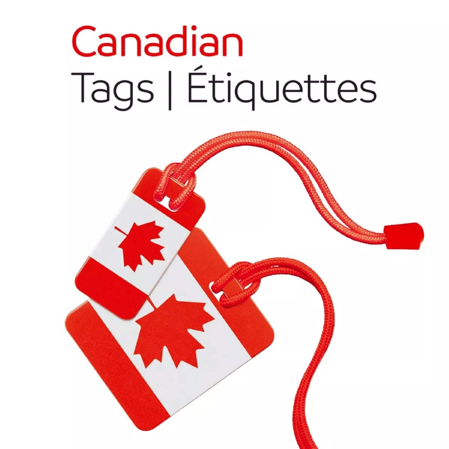 LUGGAGE TAG TWIN PACK (152.206) CANADA FLAG