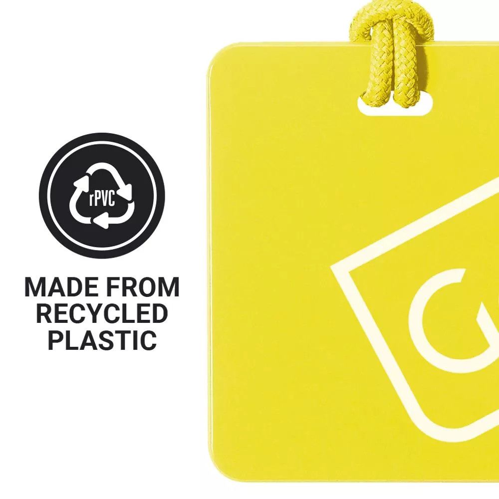 LUGGAGE TAG TWIN PACK (152.205) YELLOW/GREEN