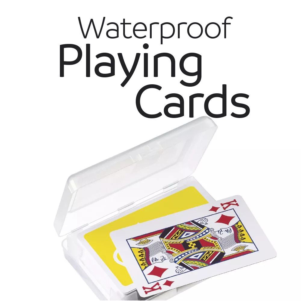 WATERPROOF TRAVEL PLAYING CARDS (936.301)