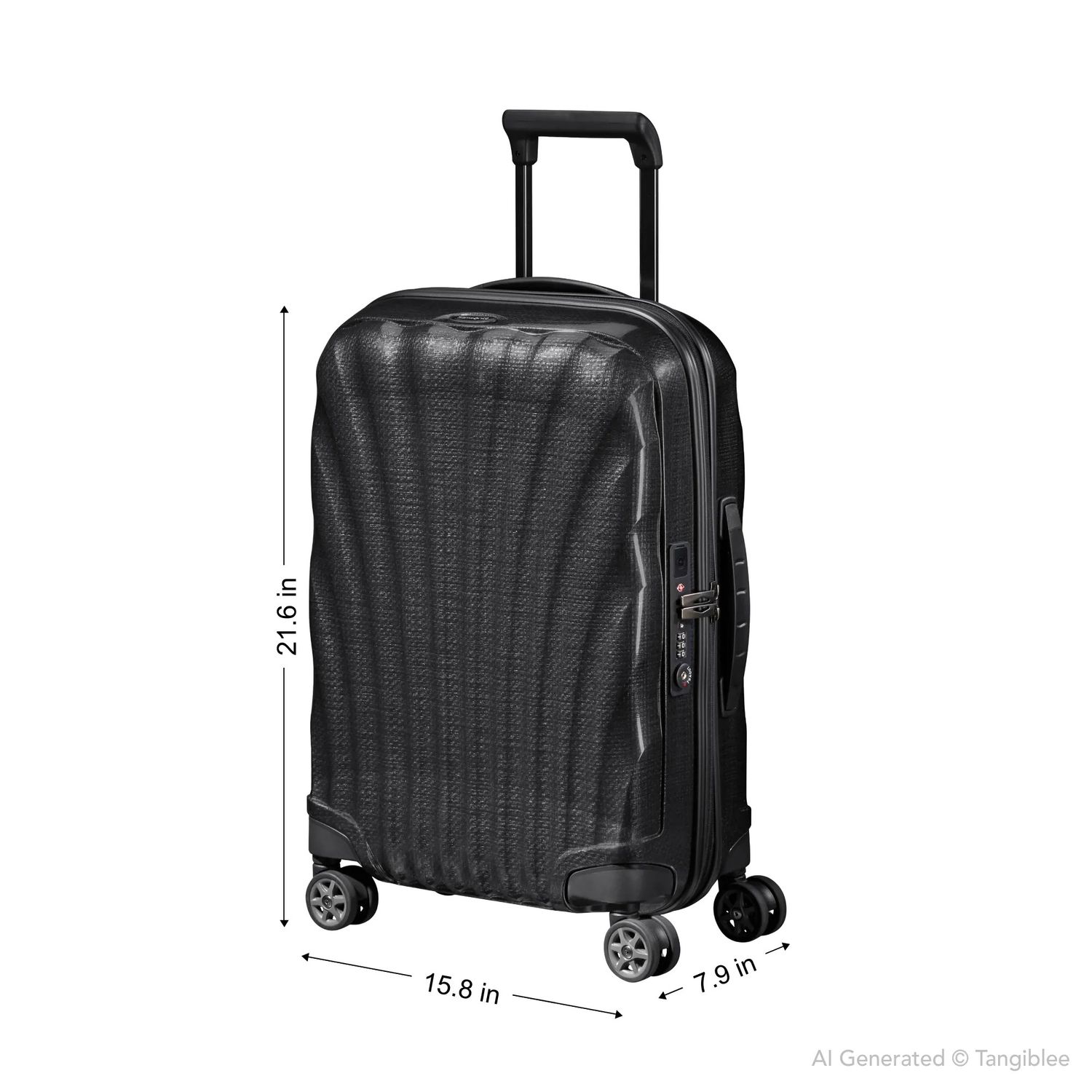 C-LITE SPINNER CARRY-ON EXP (159482), Color: BLACK (1041)
