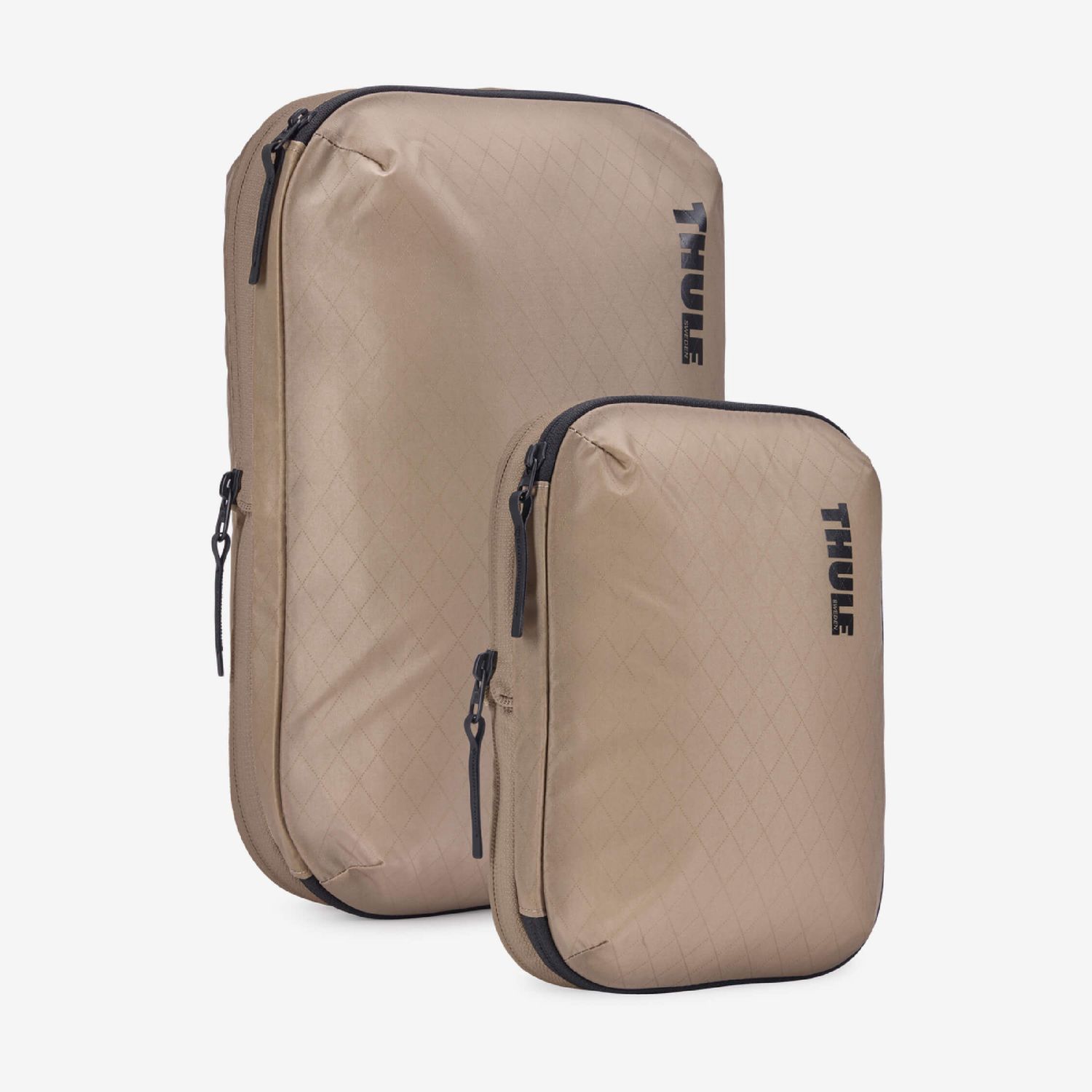 COMPRESSION PACKING CUBE S/M SET, GENTLE BEIGE (3205564)