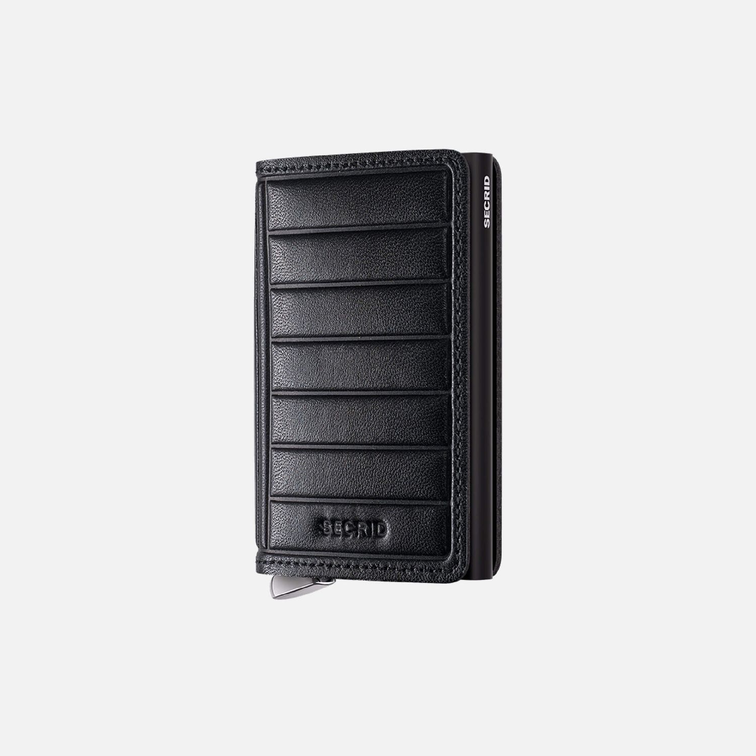 PREMIUM SLIMWALLET EMBOSS LINES BLACK