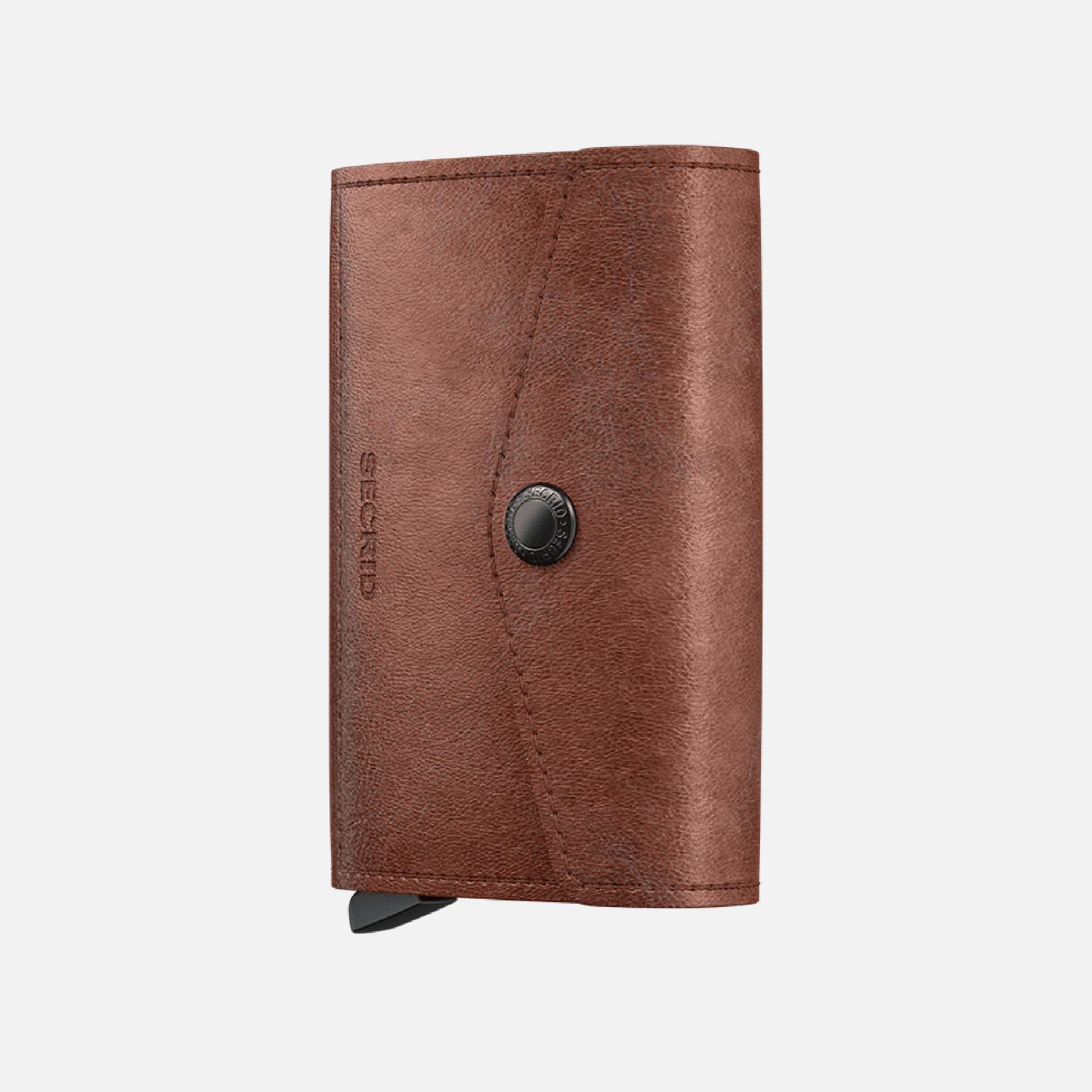 ENVELOPE WALLET VINTAGE, Color: COGNAC