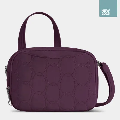 RUNWAYS ANTI-THEFT DOUBLE COMPARTMENT CROSSBODY (43714)