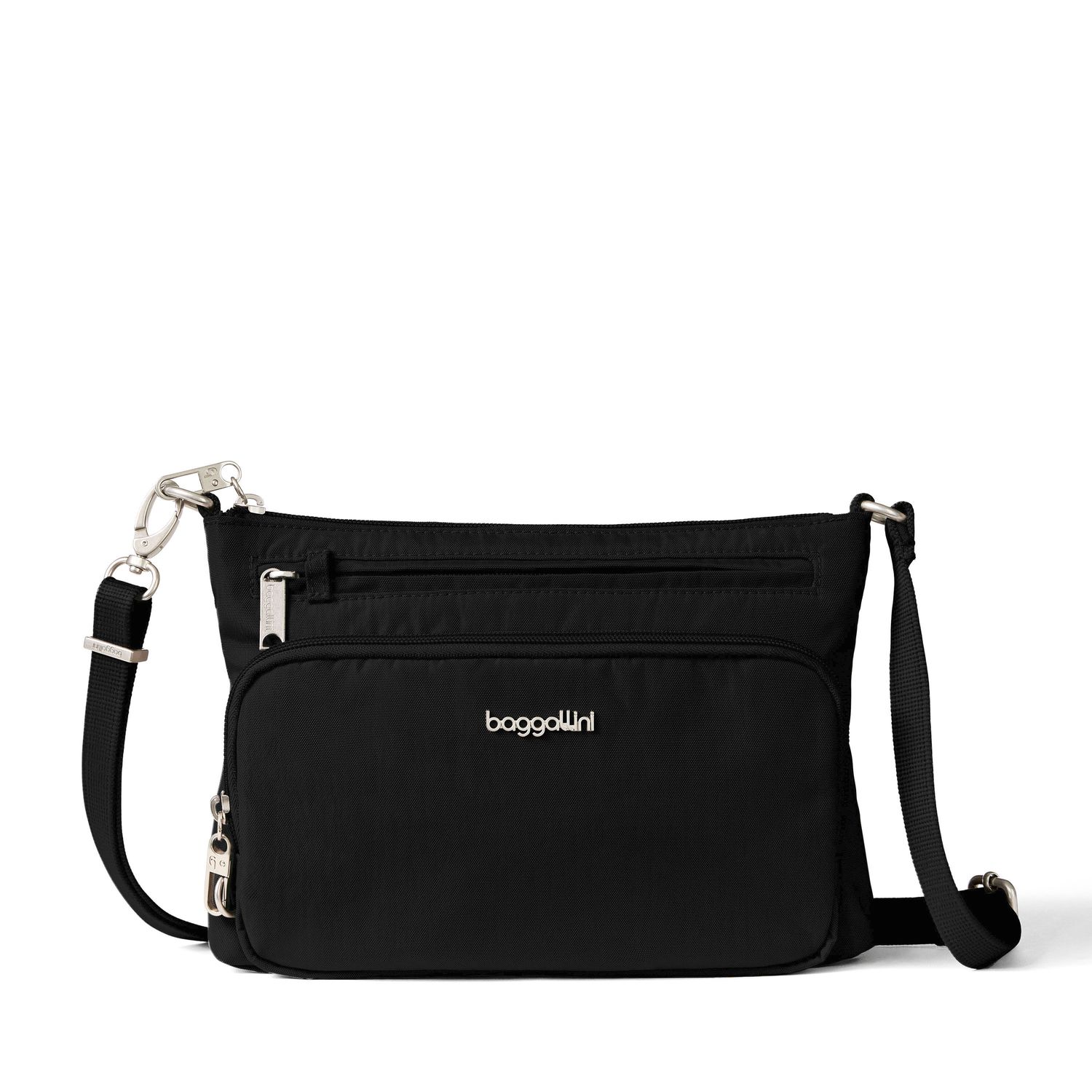 SECURTEX ANTI-THEFT KEEPSAKE CROSSBODY (AMC147), Color: BLACK