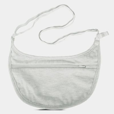 SOFT UNDERGARMENT CROSSBODY POUCH (33148-510) GRAY
