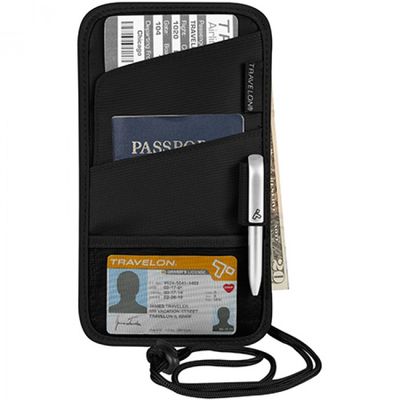 ID AND BOARDING PASS HOLDER (42763) BLACK