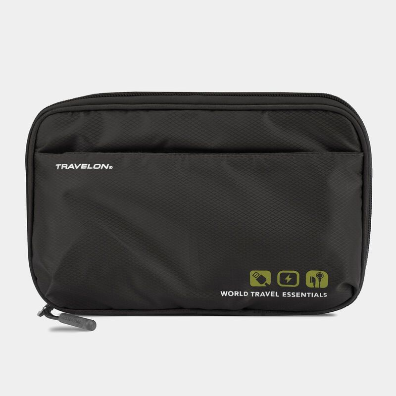 WORLD TRAVEL ESSENTIALS TECH ORGANIZER (43373), Color: 500 BLACK