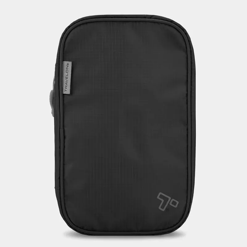 COMPACT HANGING TOILETRY CASE (42981), Color: 500 BLACK