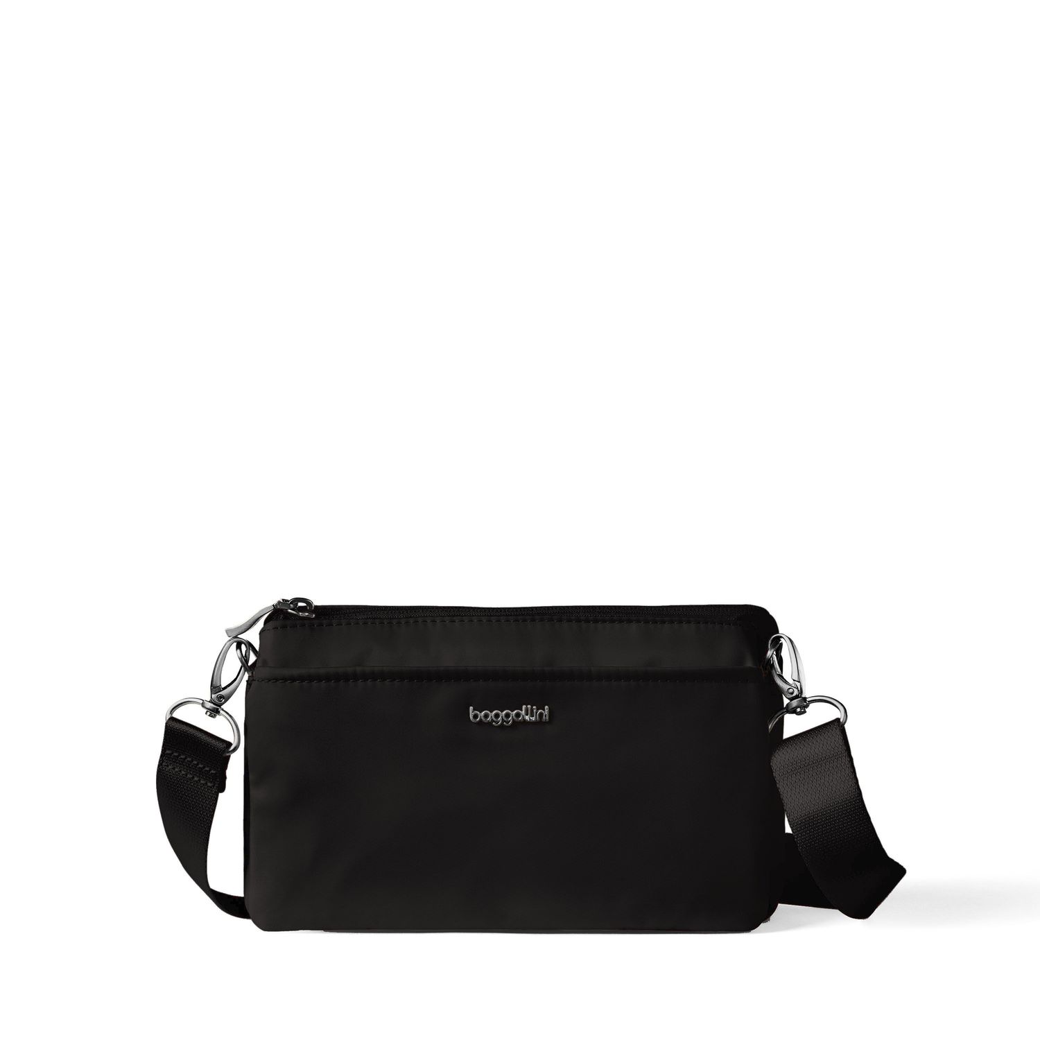 PERRY CROSSBODY (PRC140), Color: BLACK TWILL