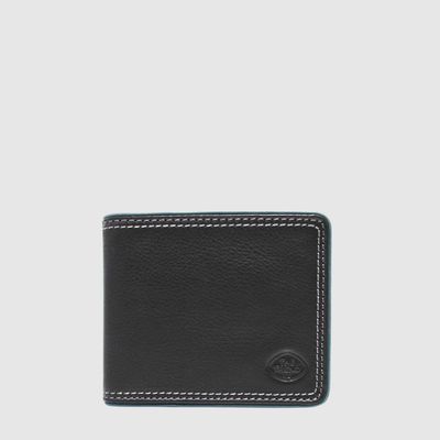 ITALIAN LEATHER BI-FOLD MULTI SLOT WALLET (587076)