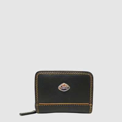 ITALIAN LEATHER LADIES RFID WALLET (587352)