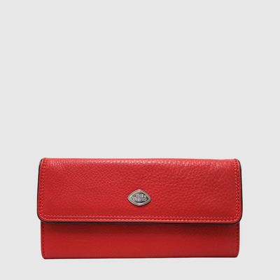 ITALIAN LEATHER LADIES RFID WALLET (588302)