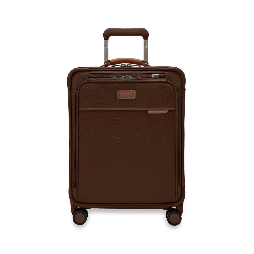 BASELINE GLOBAL CARRY-ON SPINNER (BLU121CXSPW-18) CHOCOLATE